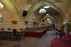 Inside a restored caravanserai now used as a restaurant, Zanjan, Iran