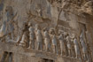 Details of the UNESCO listed carvings of Darius at Bisotun, Iran